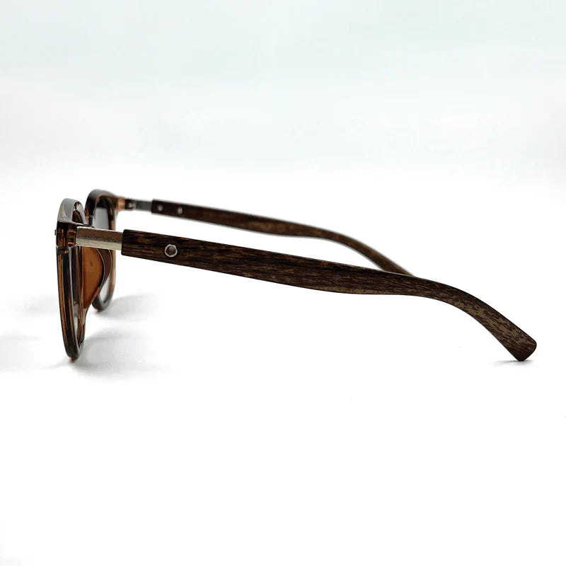 Women Gradient Brown Frame Sunglasses